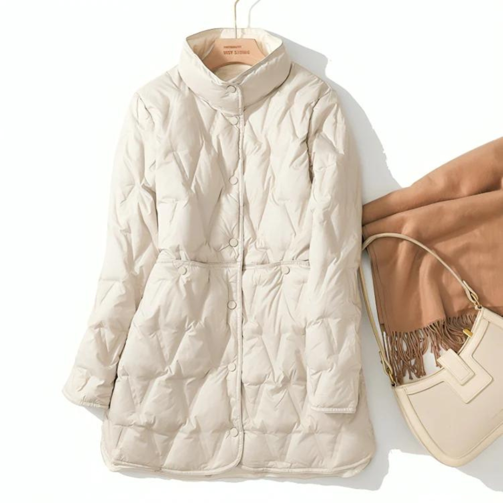 Celestia | Daunenjacke mit Exzellenter Wärmeisolierung und Elegantem Design für Damen