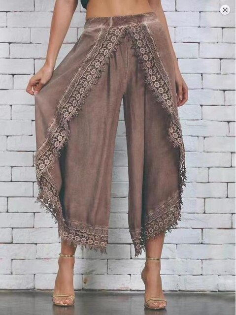 Liora | Spitzenhose mit eleganter Silhouette und hochwertigem Stoff für Damen