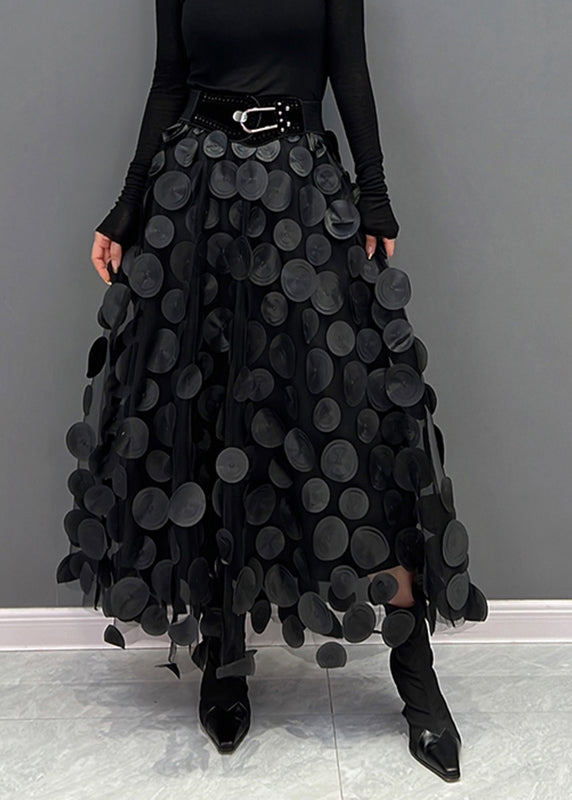 Celestine | Tüllrock mit Elegantem Dot Patchwork Design für Frauen