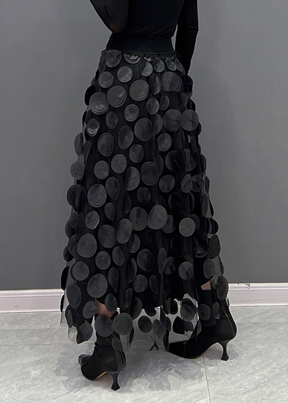 Celestine | Tüllrock mit Elegantem Dot Patchwork Design für Frauen