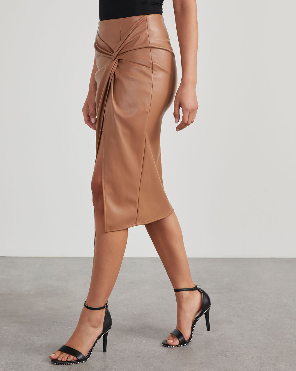 Liora | Webrock aus Öko-Leder mit Eleganz und Komfort für Damen