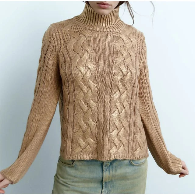 Celestia | Rollkragenpullover mit zeitlosem Design und perfekter Passform für Frauen