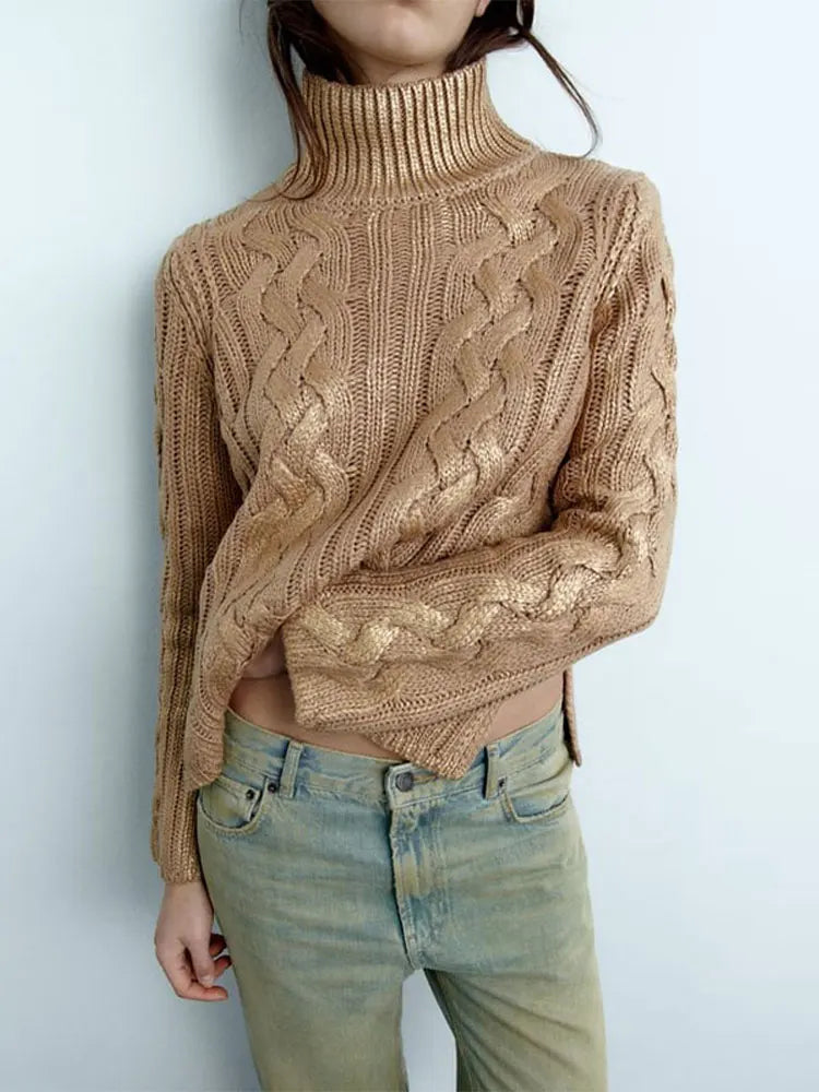 Celestia | Rollkragenpullover mit zeitlosem Design und perfekter Passform für Frauen