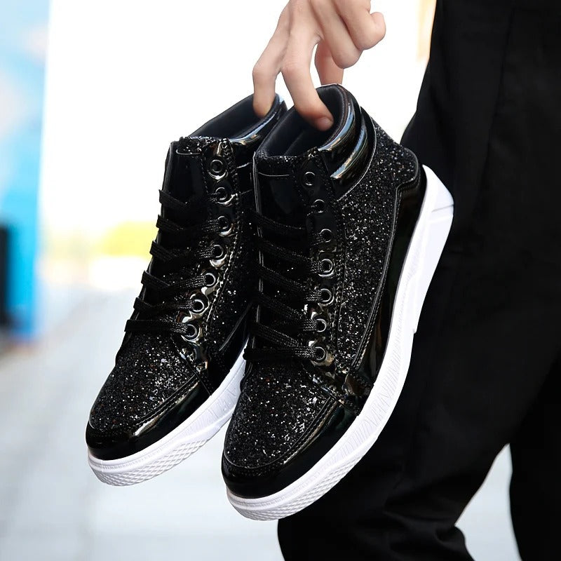 Frans - Glitzer Schuhe für Herren