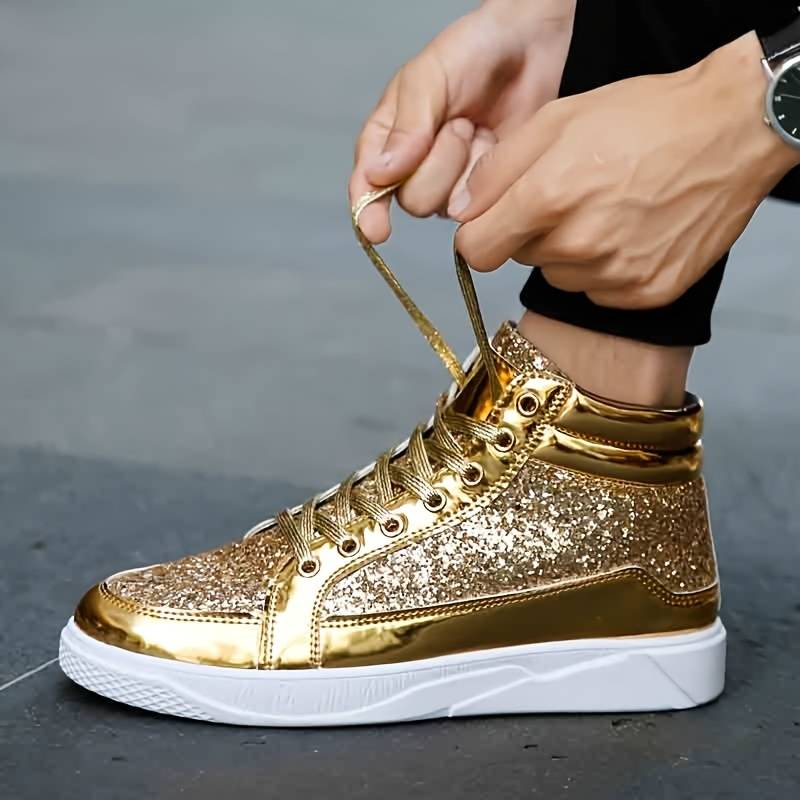 Frans - Glitzer Schuhe für Herren