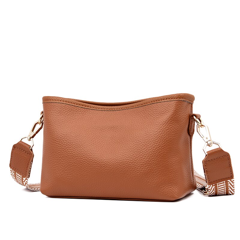 Livia | Umhängetasche aus Leder mit Stilvollem Design und Praktischem Platzangebot für Damen