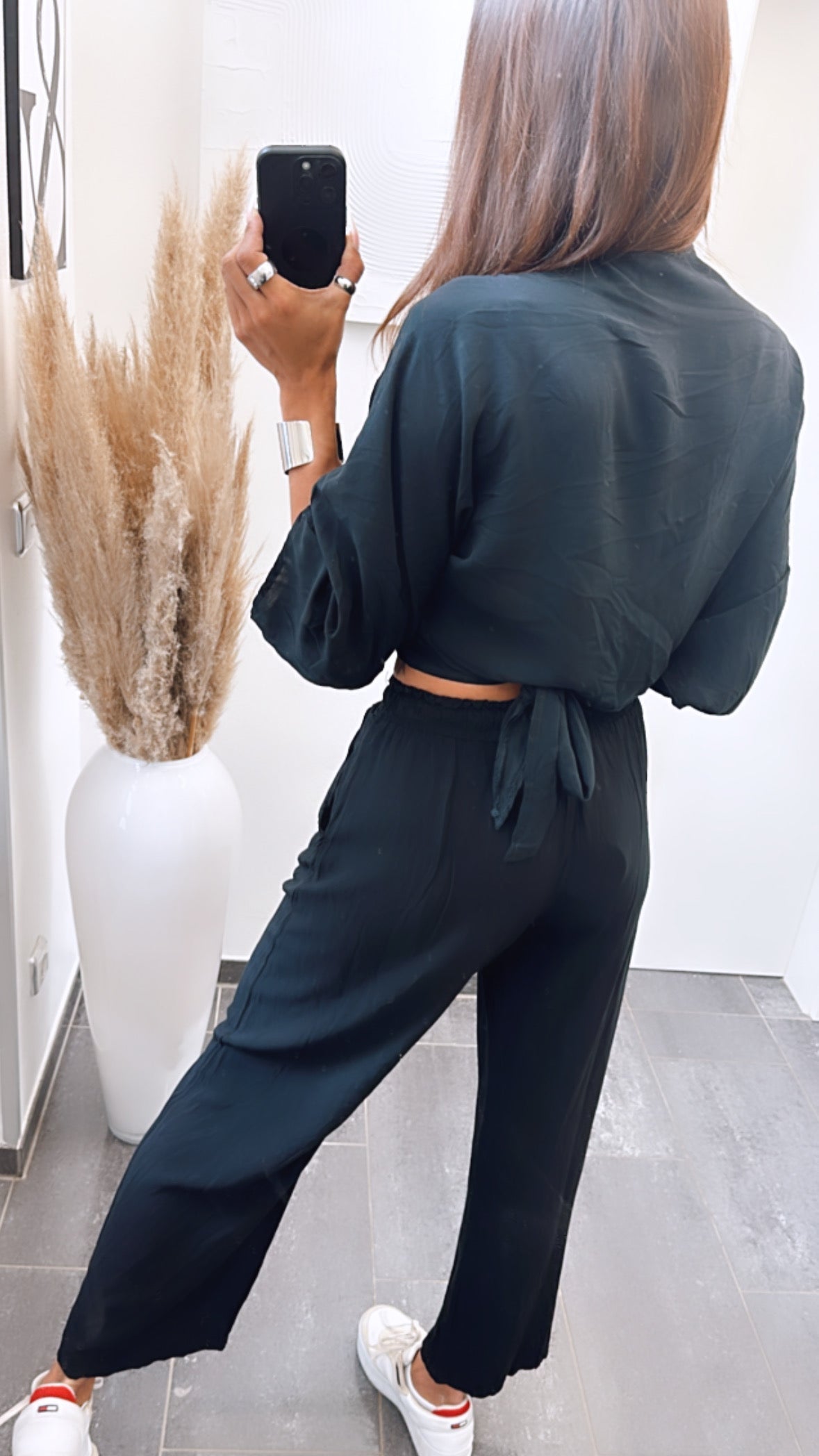 Celestia | Set mit luftiger Hose und Bolero-Oberteil für stilbewusste Frauen