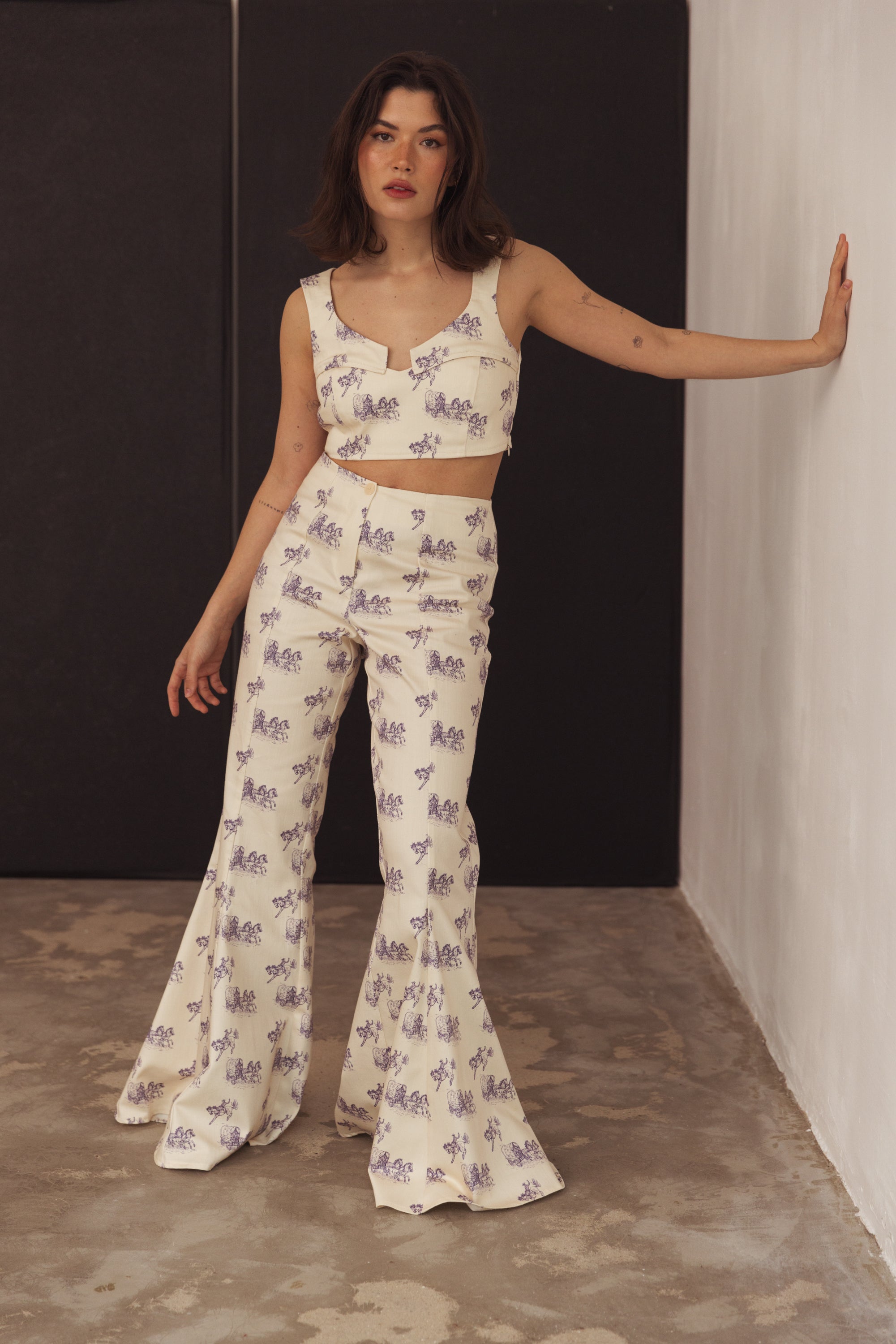 Liora | Hose mit Hohem Bund und Bequemer Passform für Damen