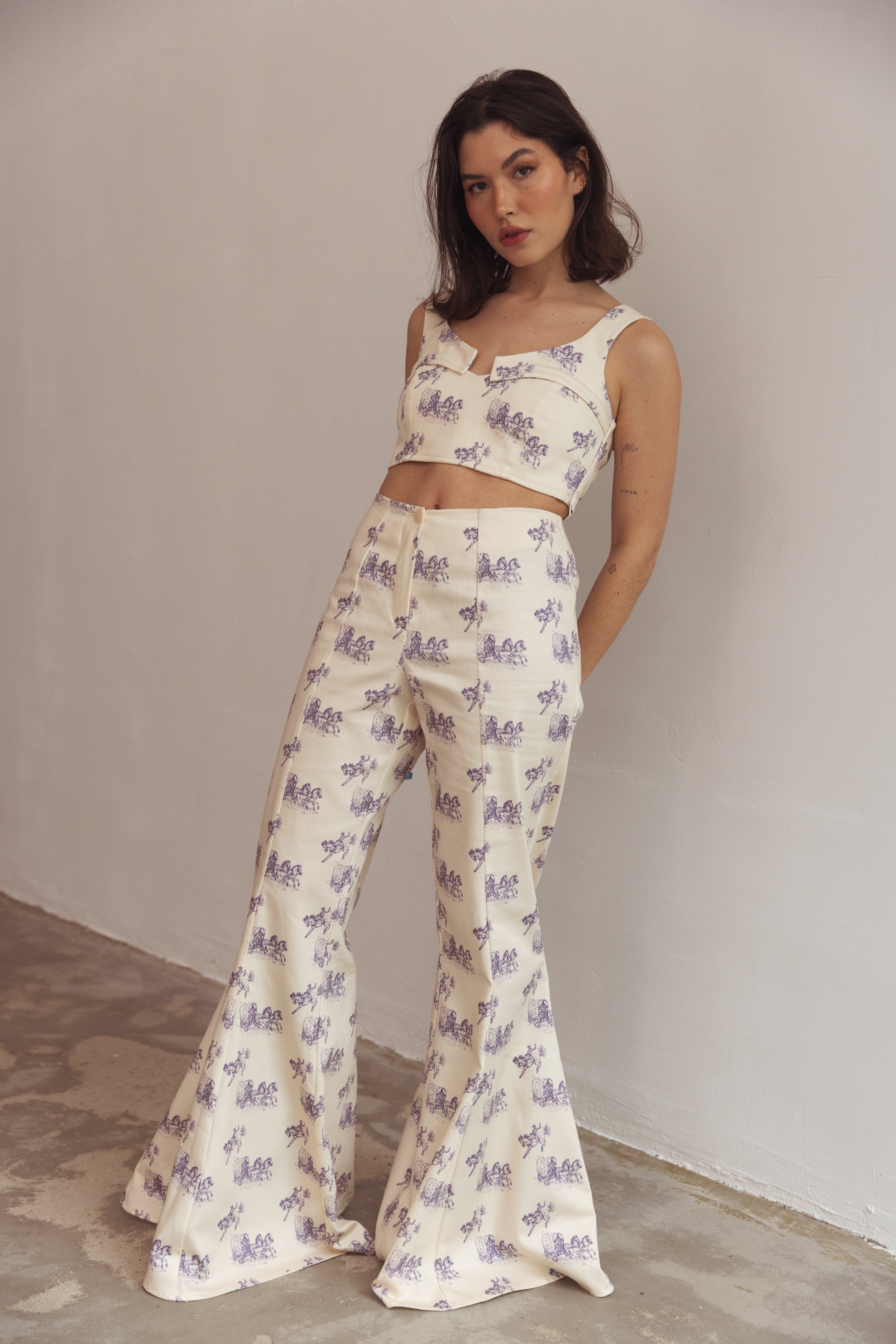 Liora | Hose mit Hohem Bund und Bequemer Passform für Damen