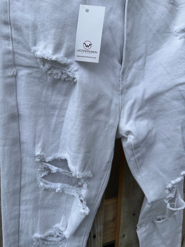 Luna | Mom-Jeans im Destroyed Look mit super weichem Material für Frauen