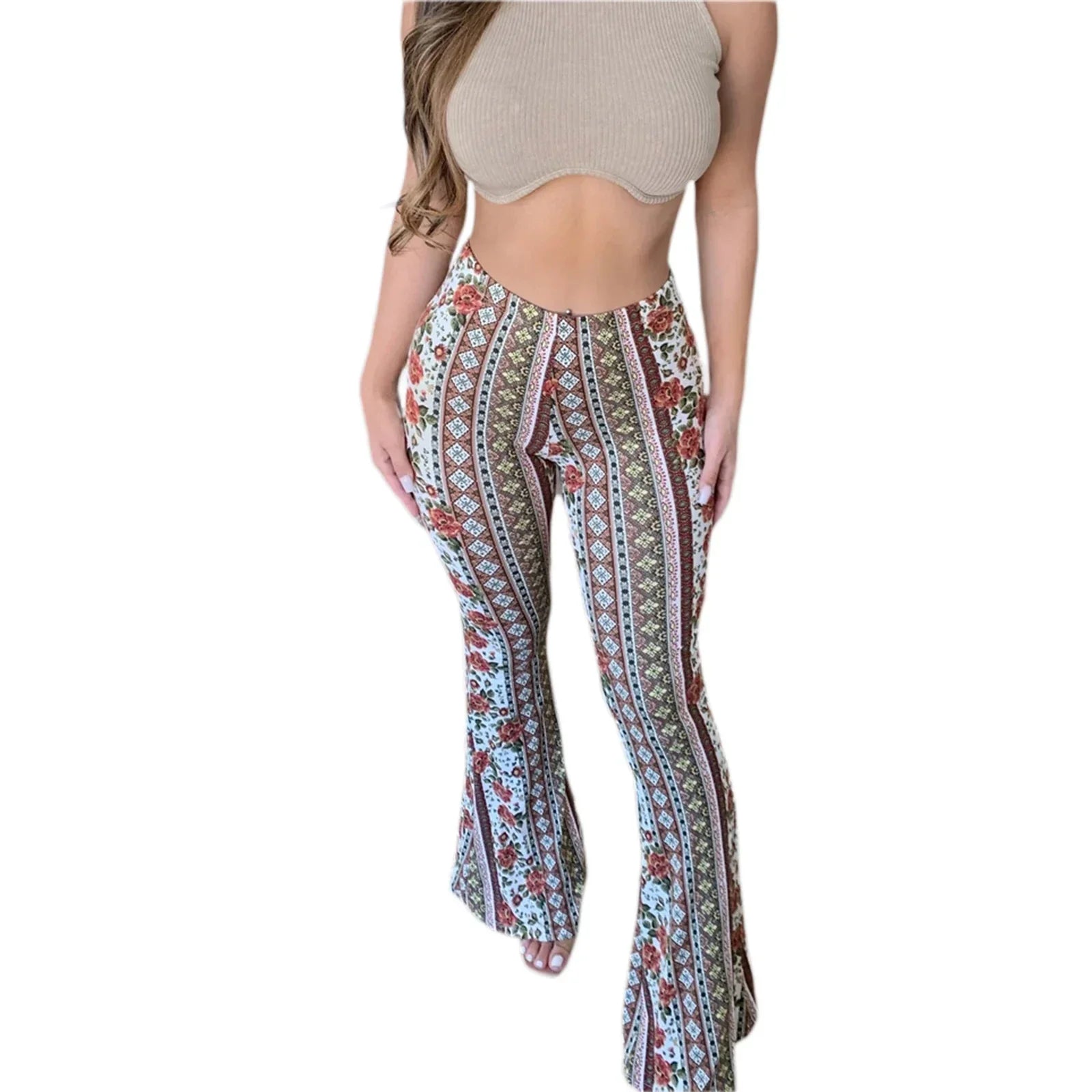 Liora | Schlaghose mit Feuchtigkeitsregulierung und Hoher Taille für Damen