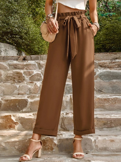 Luna | Hosen mit Eleganten Design und Hoher Taille für Frauen