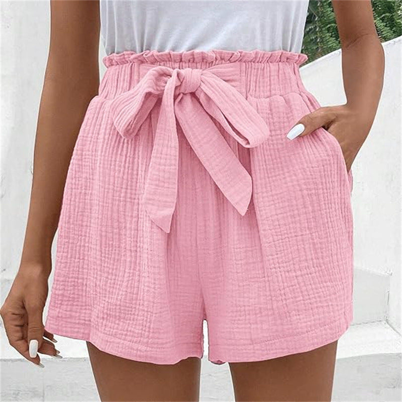 Aurelia | Damen Shorts mit leichtem Stoff und hoher Taille für den Sommer