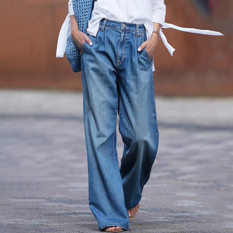 Livia | Jeans mit Bequemem Design und Robustem Material für Damen