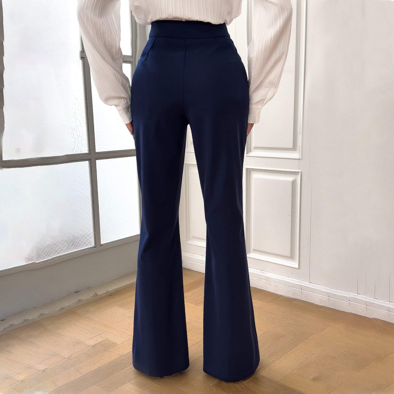 Lysandra | Slim-Fit-Hose mit Hochwertigem Strick und Eleganter Passform für Damen