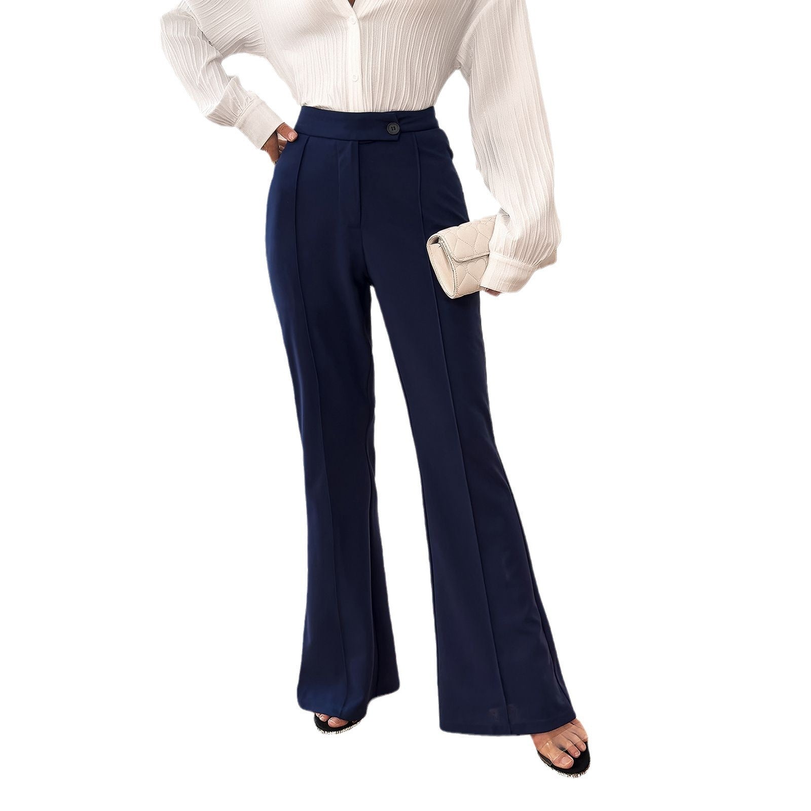 Lysandra | Slim-Fit-Hose mit Hochwertigem Strick und Eleganter Passform für Damen
