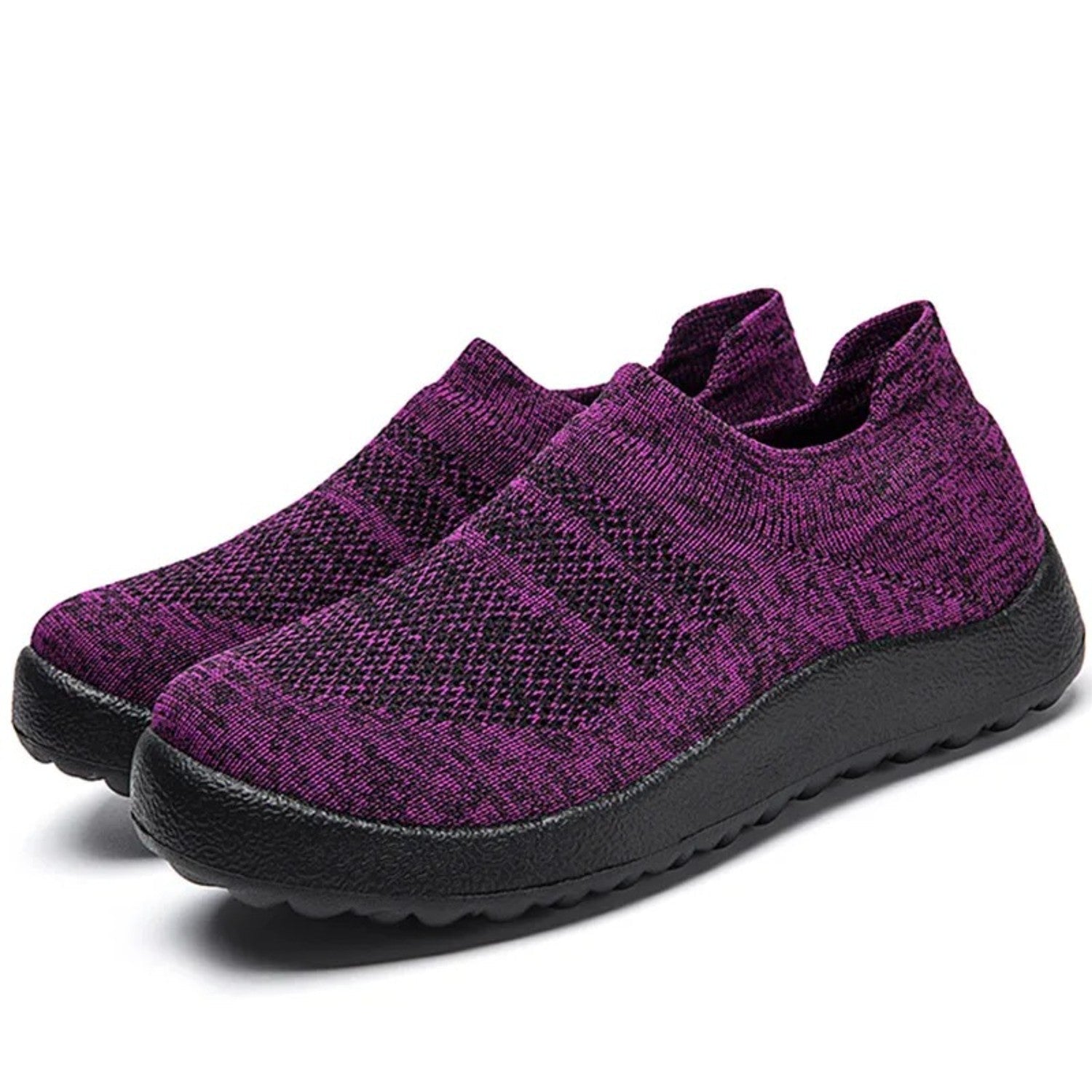 VIDA atmungsaktiver Sockenstoff für Damen Loafer