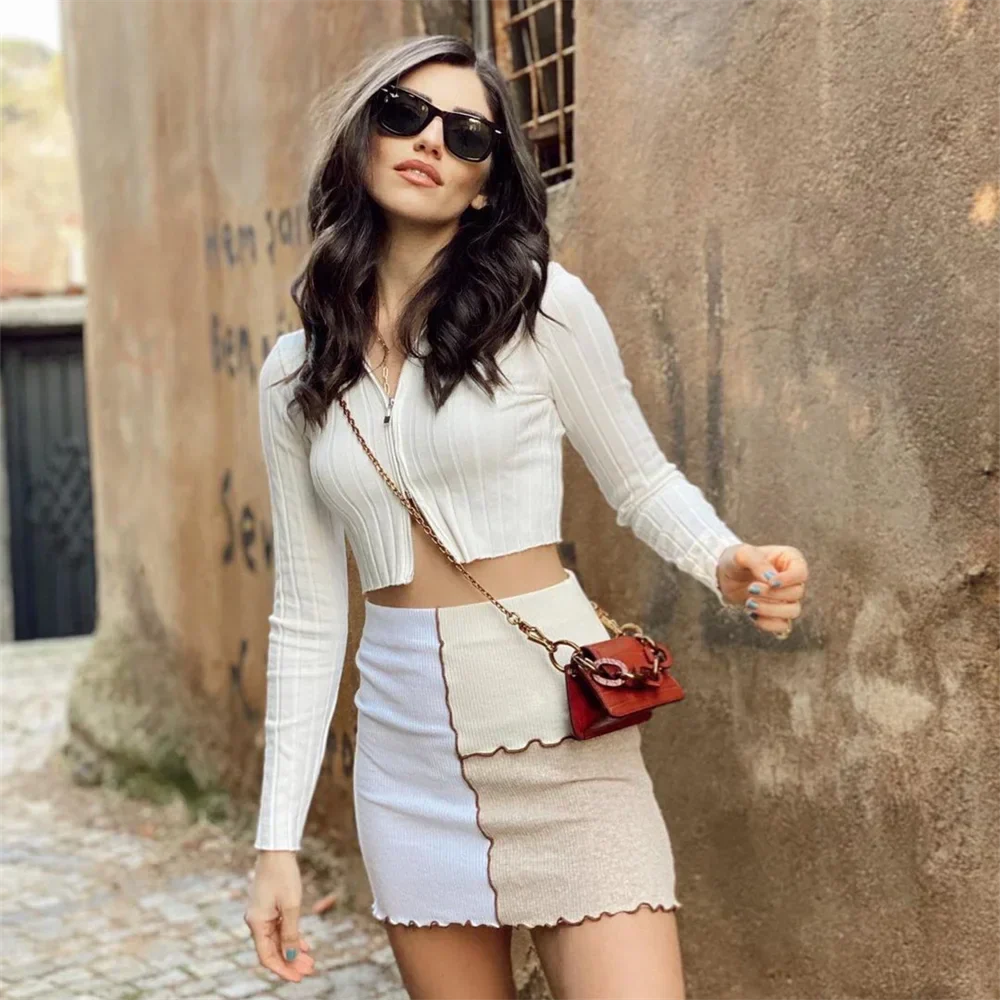 Liora | Patchwork-Wolff mit Verspielt Design und Bequemem Stoff für den Sommer