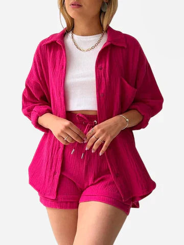 Zaria | Loungewear-Set mit Hochwertiger Baumwolle und Lässigem Stil für Damen