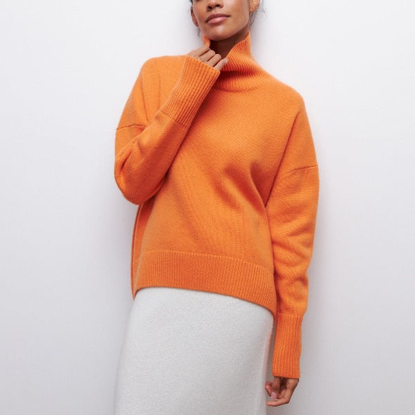 Aurora | Rollkragenpullover mit Weichem Material und Stilvollem Design für Frauen