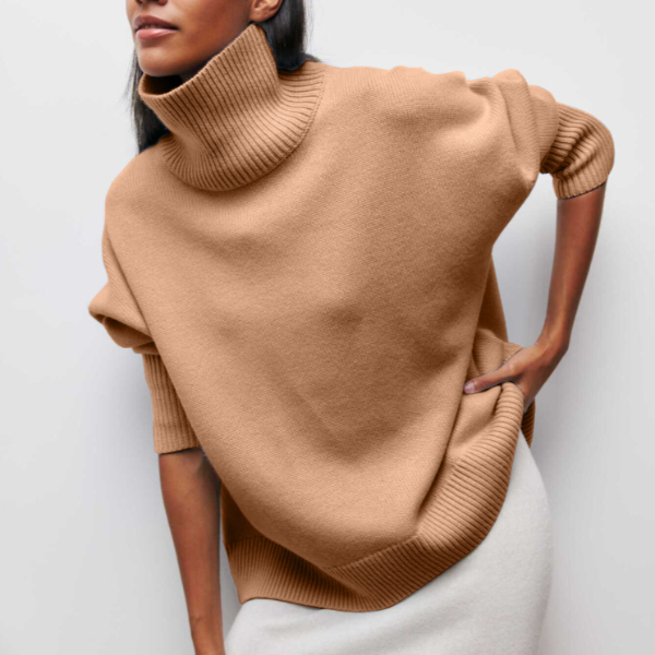 Aurora | Rollkragenpullover mit Weichem Material und Stilvollem Design für Frauen