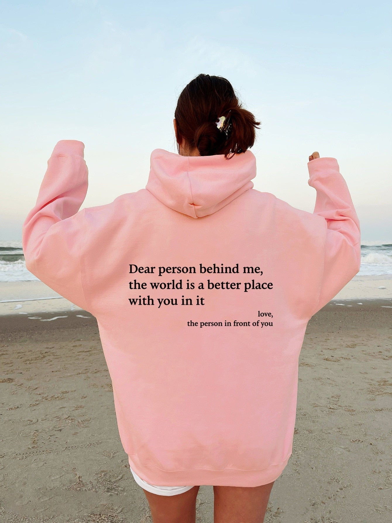 Liora | Unisex Hoodie mit Liebevoller Botschaft und Hohem Tragekomfort für Alle