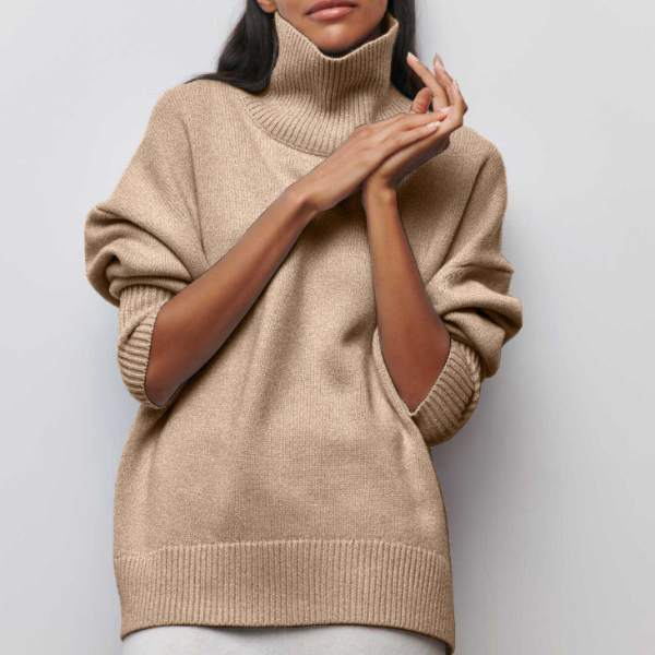 Aurora | Rollkragenpullover mit Weichem Material und Stilvollem Design für Frauen