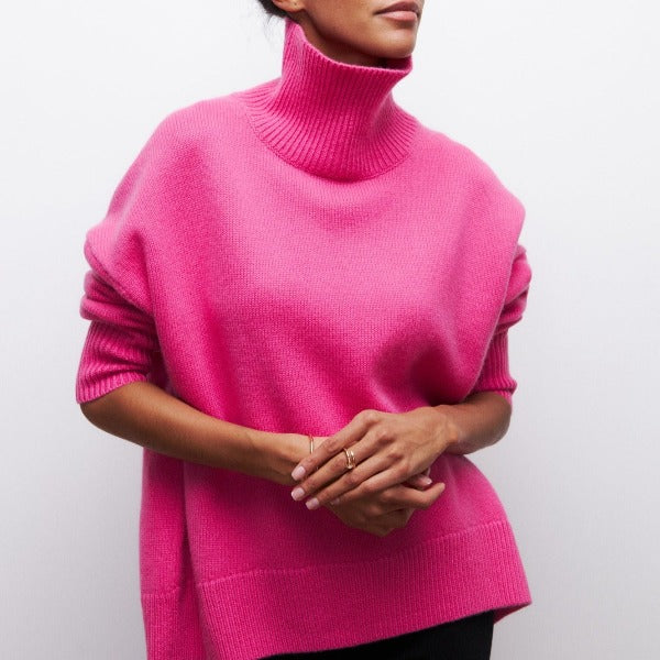 Aurora | Rollkragenpullover mit Weichem Material und Stilvollem Design für Frauen
