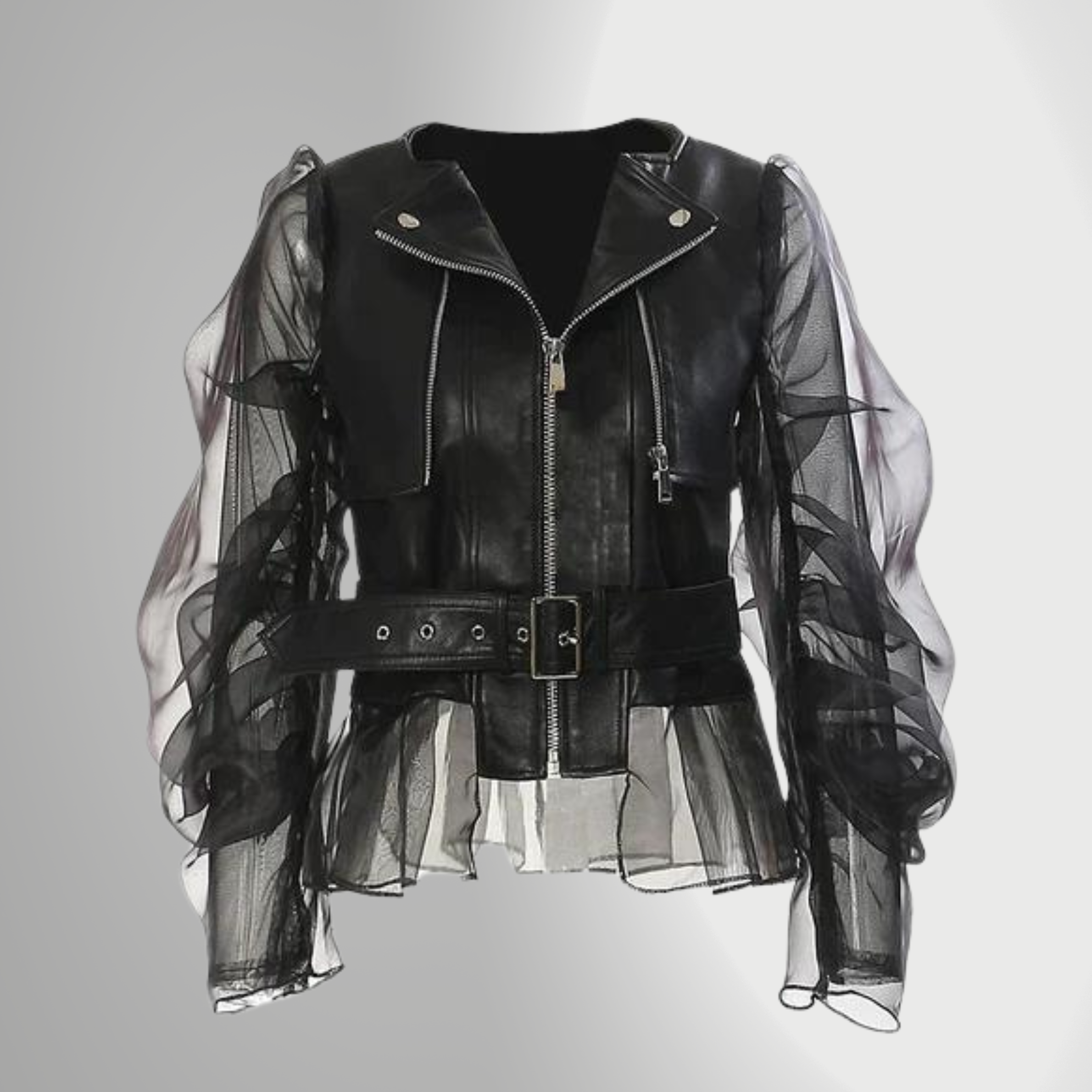 Livia | Lederjacke mit elegantem Design und erstklassigen Materialien für Damen
