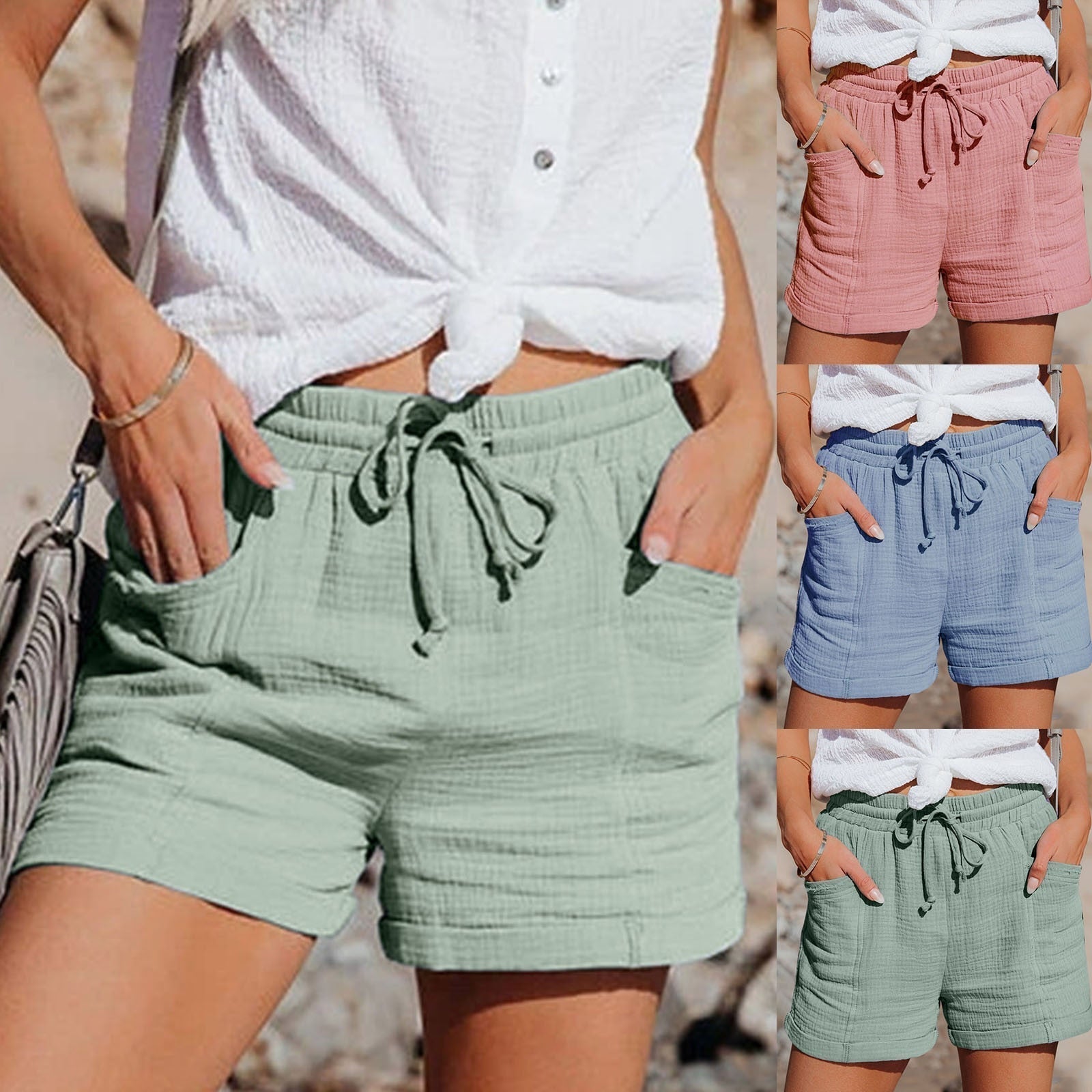 Luca | Komfort-Shorts mit Luftiger Passform und Streifendesign für den Sommer