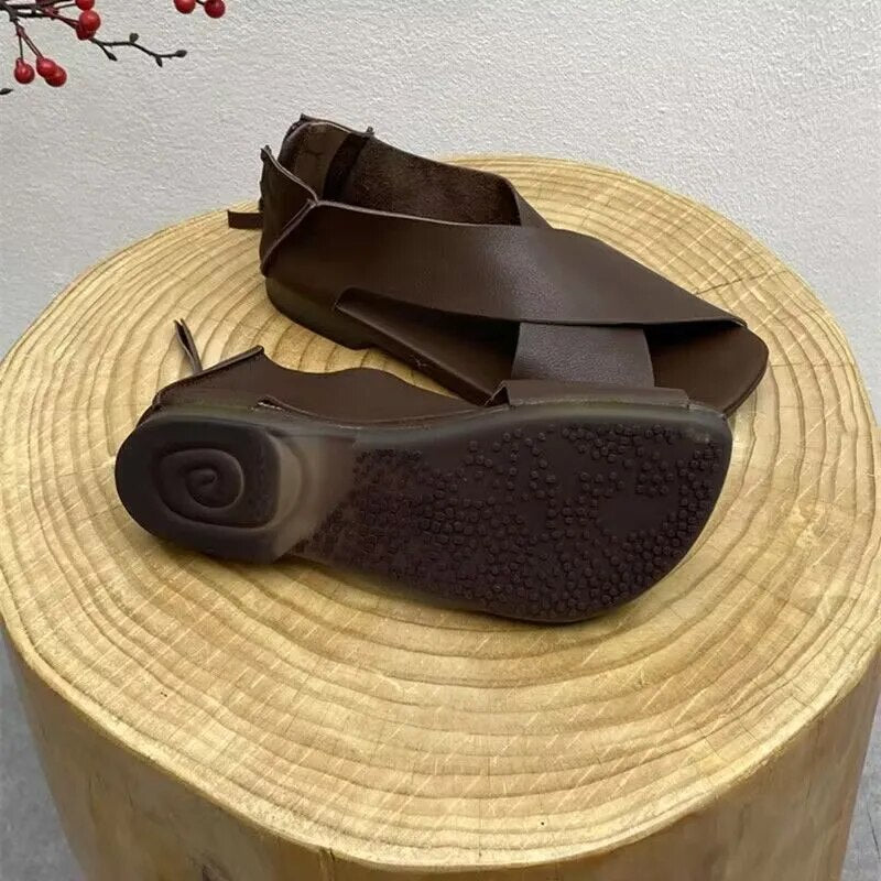 Ysa - Leder-Sandale