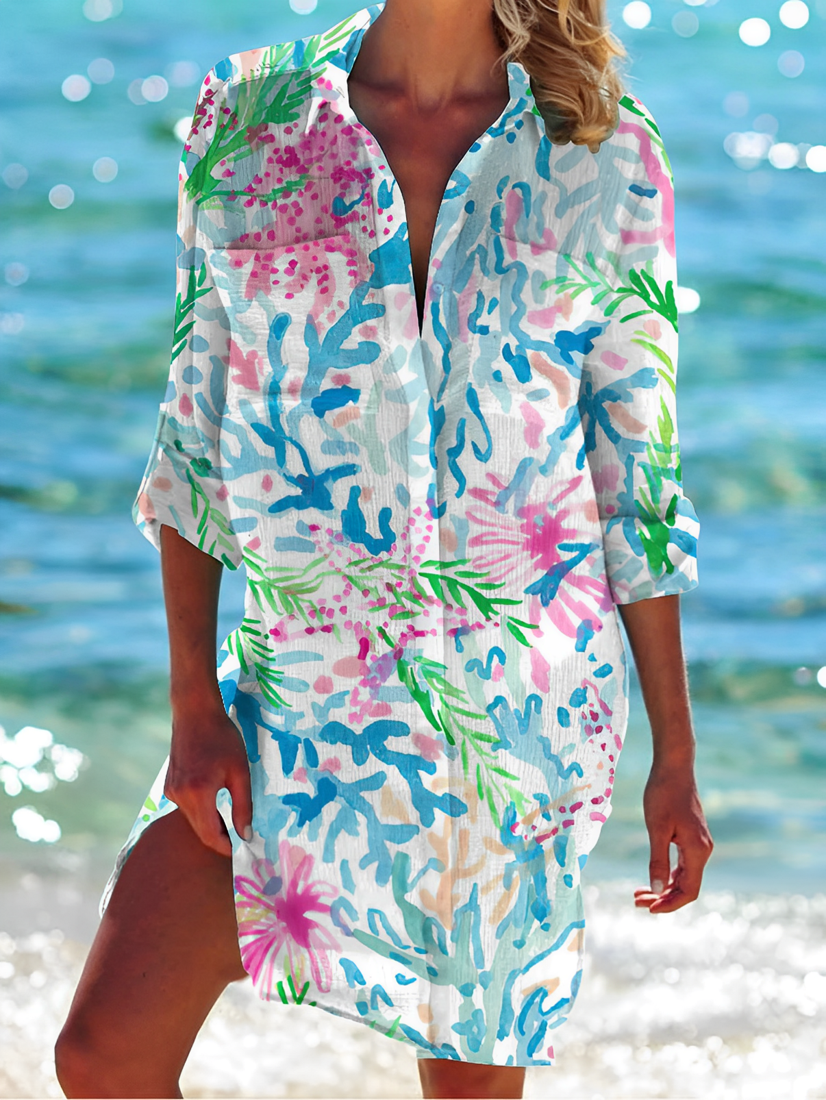 Zephyr | Button-down Bluse für Damen - Stilvoll & Komfortabel