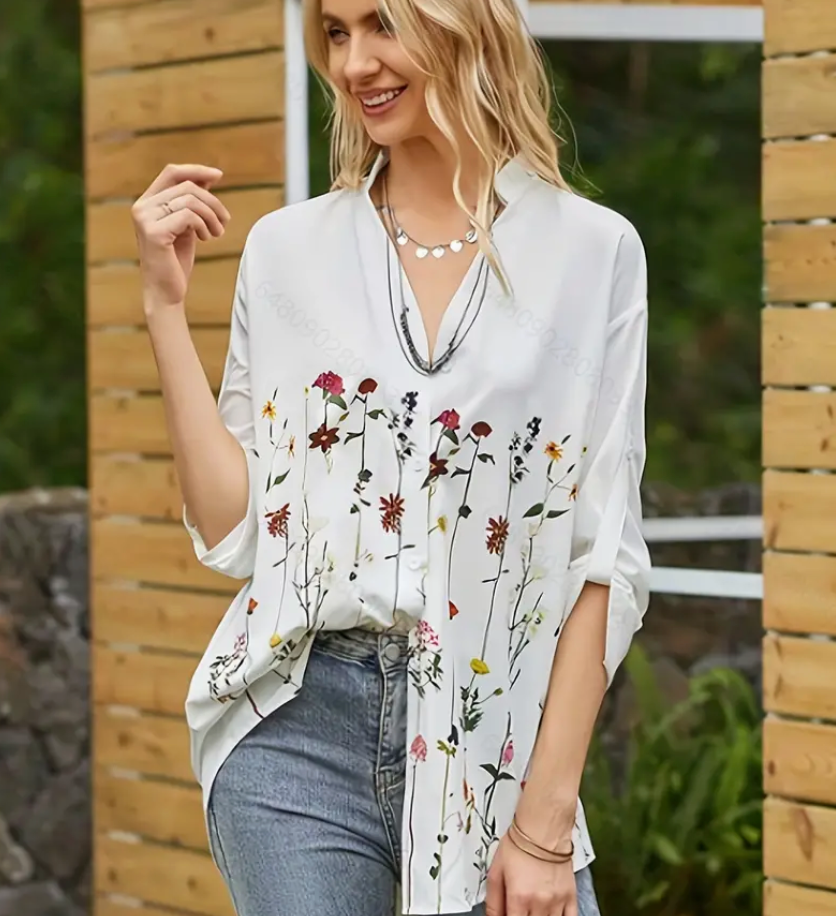 Zephyr | Bluse mit Blumenmuster