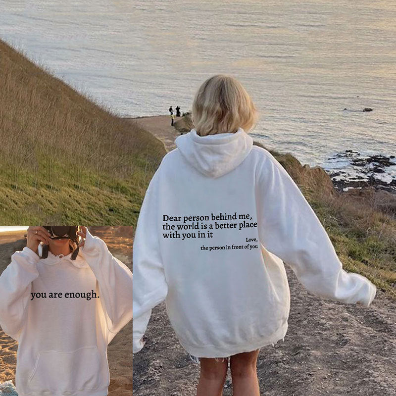 Liora | Unisex Hoodie mit Liebevoller Botschaft und Hohem Tragekomfort für Alle