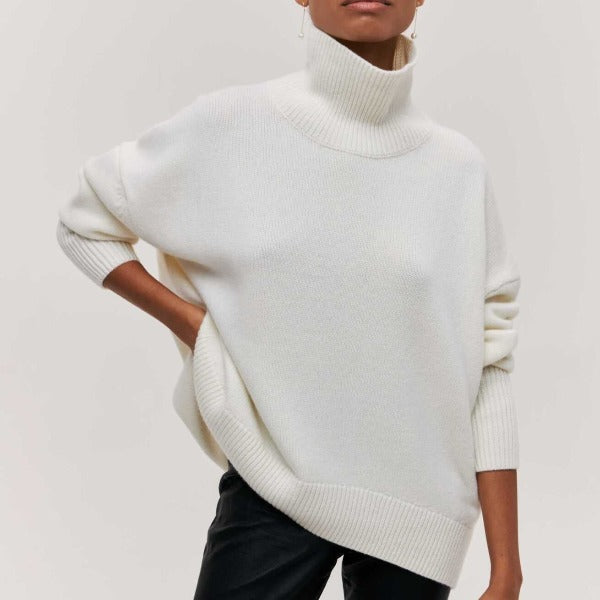 Aurora | Rollkragenpullover mit Weichem Material und Stilvollem Design für Frauen