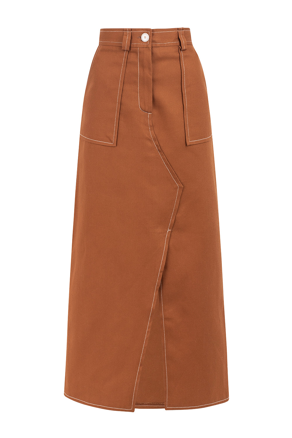 Liora | Rock mit Detailreichem Design und Kontrastnähten für Frauen