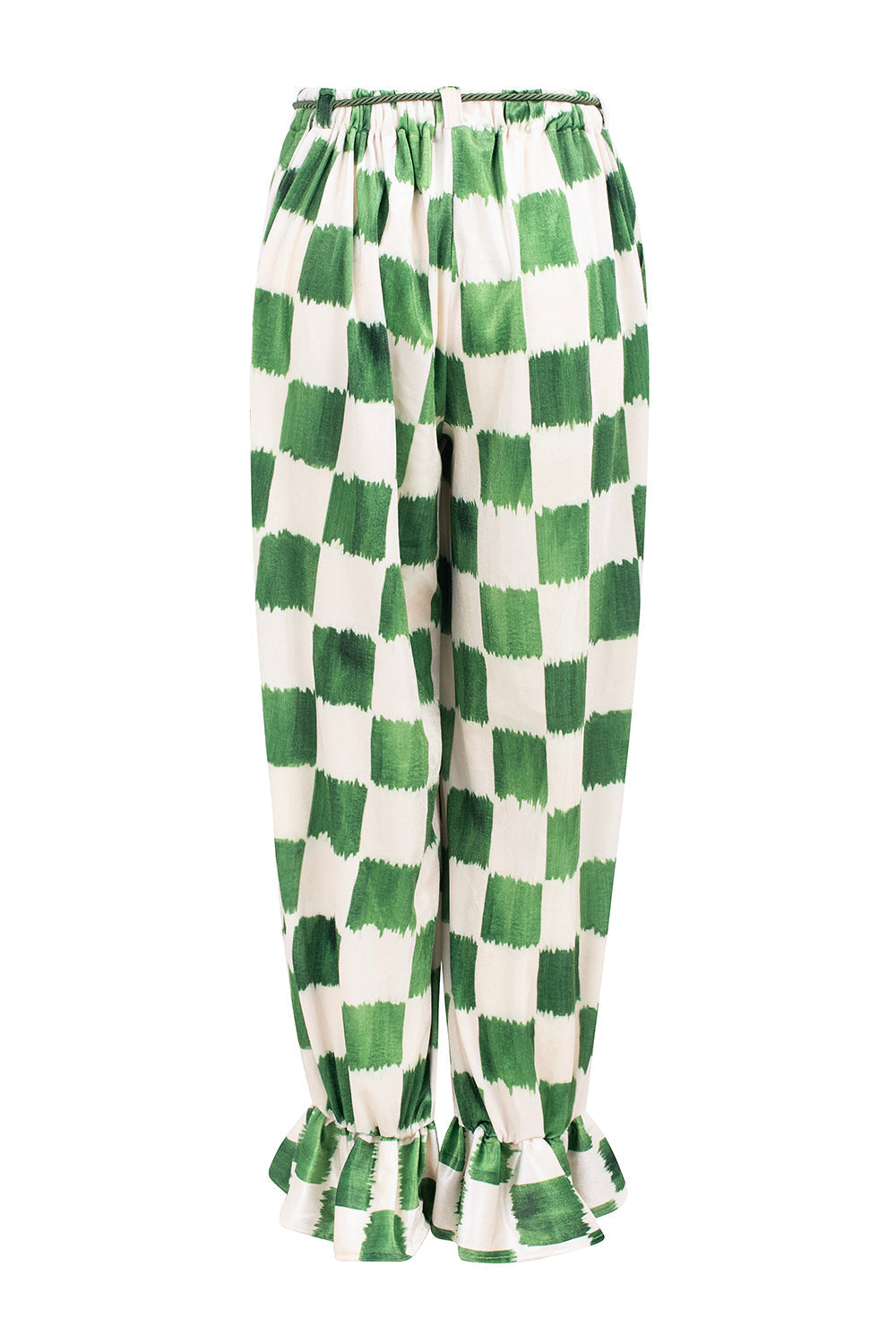 Liora | Hose mit Bequemem Gummizug und Rüschen für Frauen