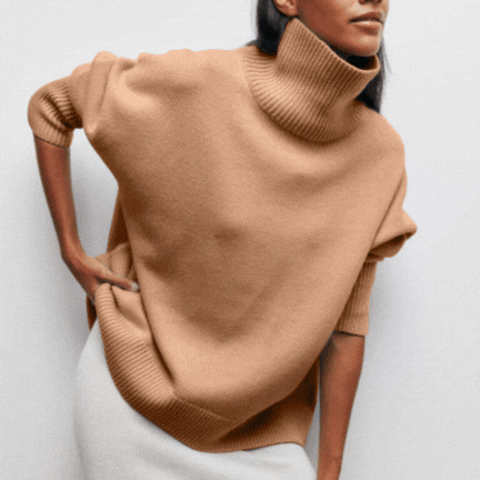 Aurora | Rollkragenpullover mit Weichem Material und Stilvollem Design für Frauen