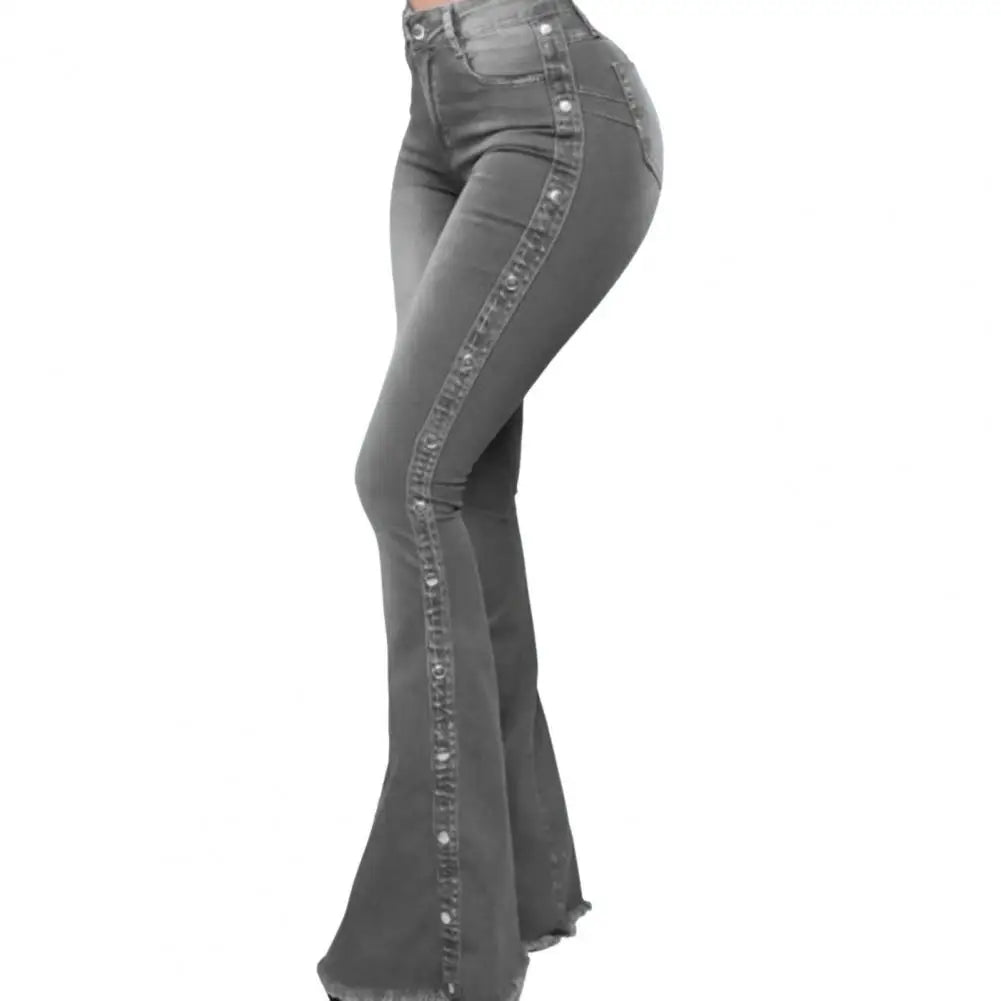 Celestia | High-Waist Flare Jeans mit Bauchkontrolle und Weitem Bein für Damen