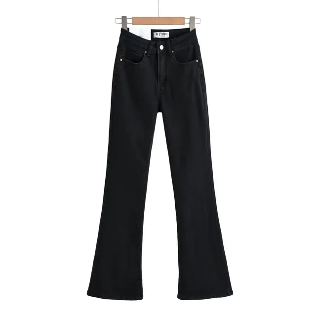 Siena | Jeans mit Herzfransen und Hochbund für einen verspielten Look