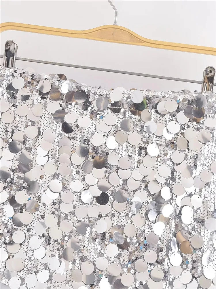 Lunaria | Mini-Paillettenrock mit Eleganz und Glanz für Damen