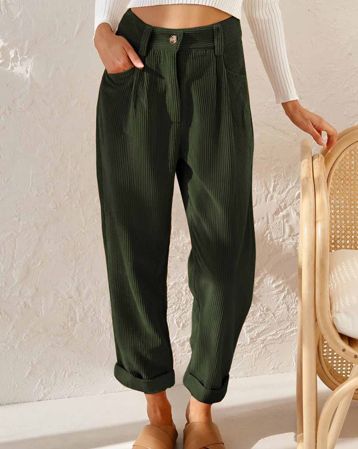 Sophie | Cordhose mit Bequemem Tragekomfort und Modernem Design für Damen