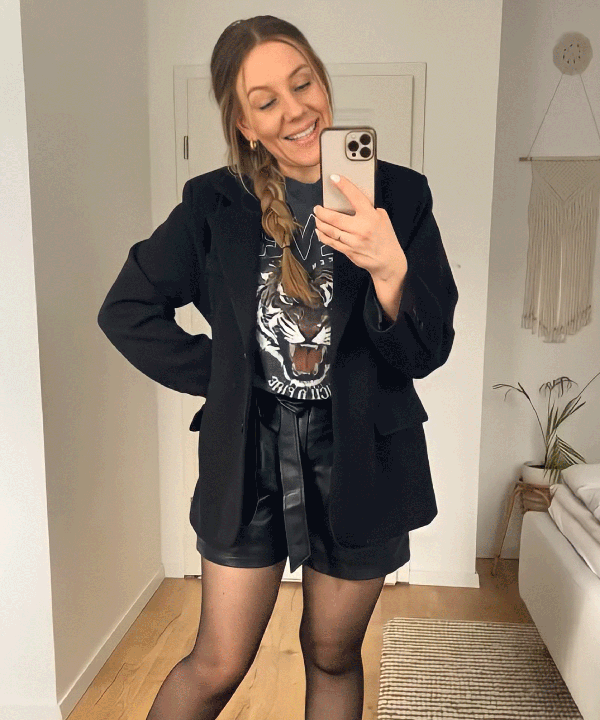 Celestia | Shorts aus Kunstleder mit Eleganter Passform für Frauen