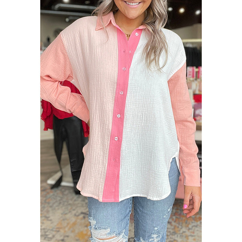 Aiko | Strickjacke mit Atmungsaktiver Baumwolle und Eleganter Faltenverzierung für Frauen
