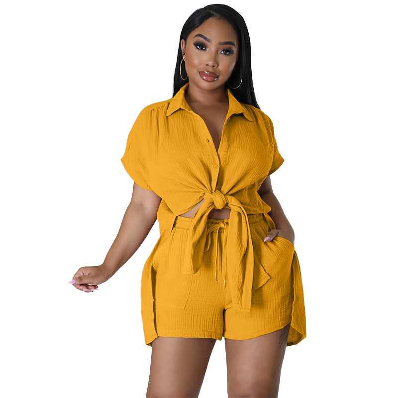 Celestia | Shorts Set mit Stilvollem Design und Bequemlichkeit für modebewusste Frauen