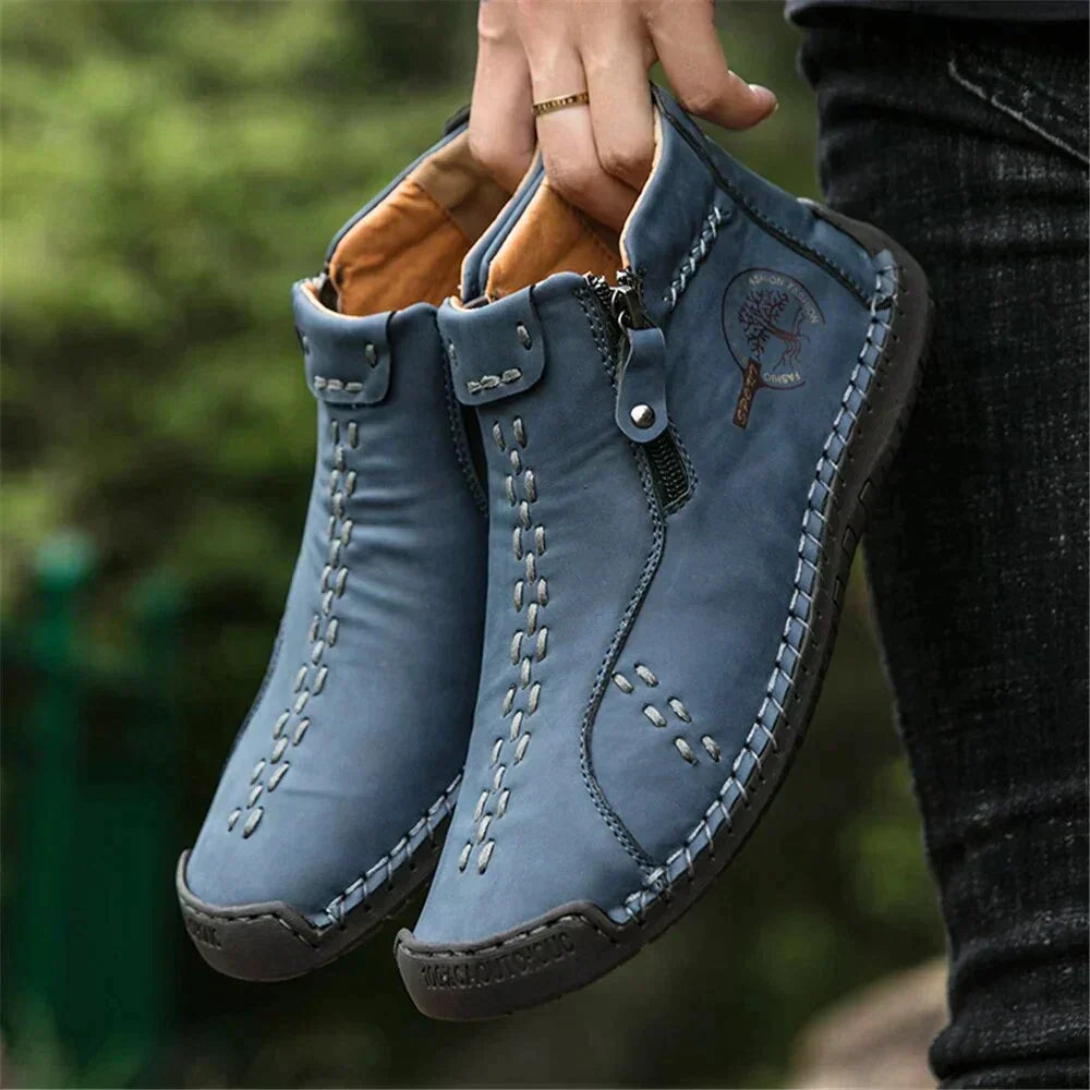 Brandon - Bequeme Lederstiefel für Männer