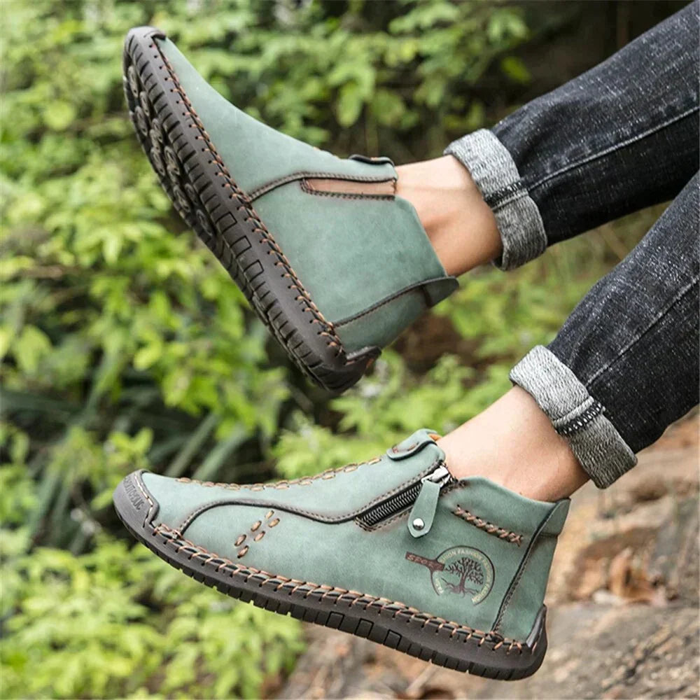 Brandon - Bequeme Lederstiefel für Männer