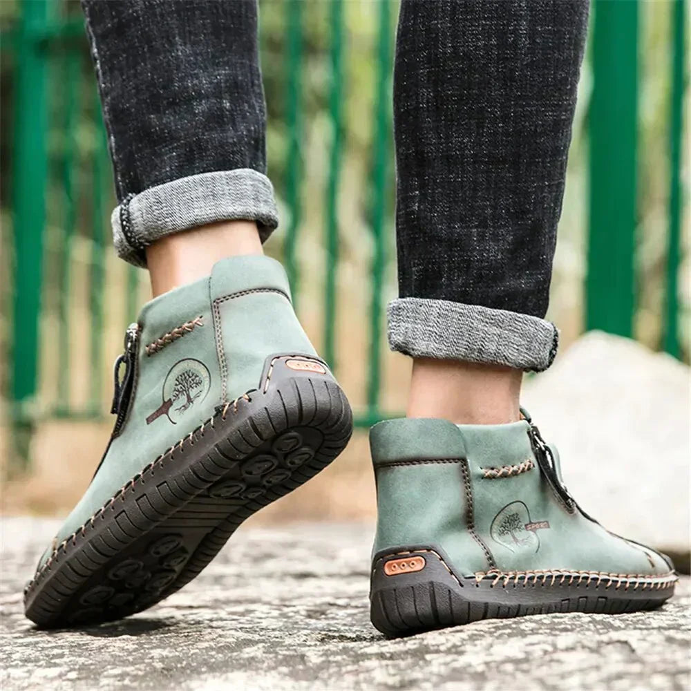 Brandon - Bequeme Lederstiefel für Männer