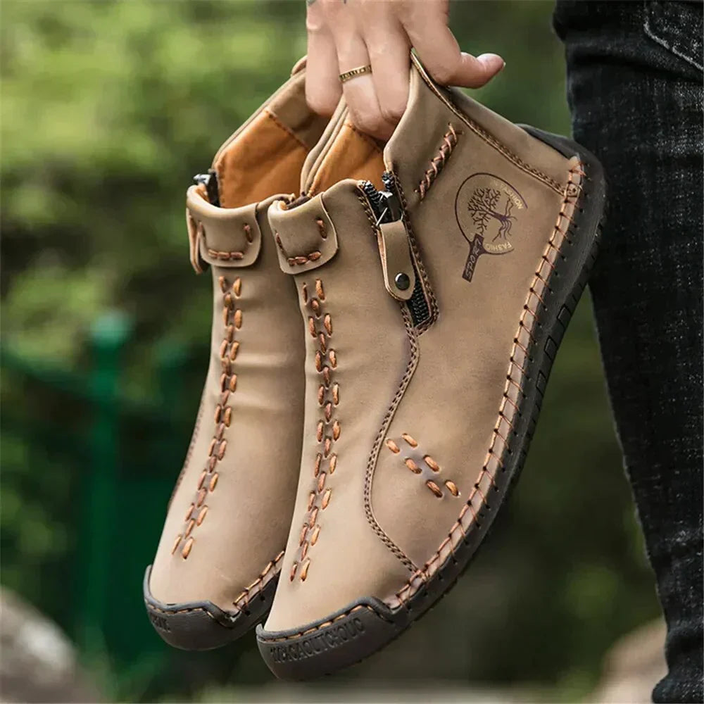Brandon - Bequeme Lederstiefel für Männer