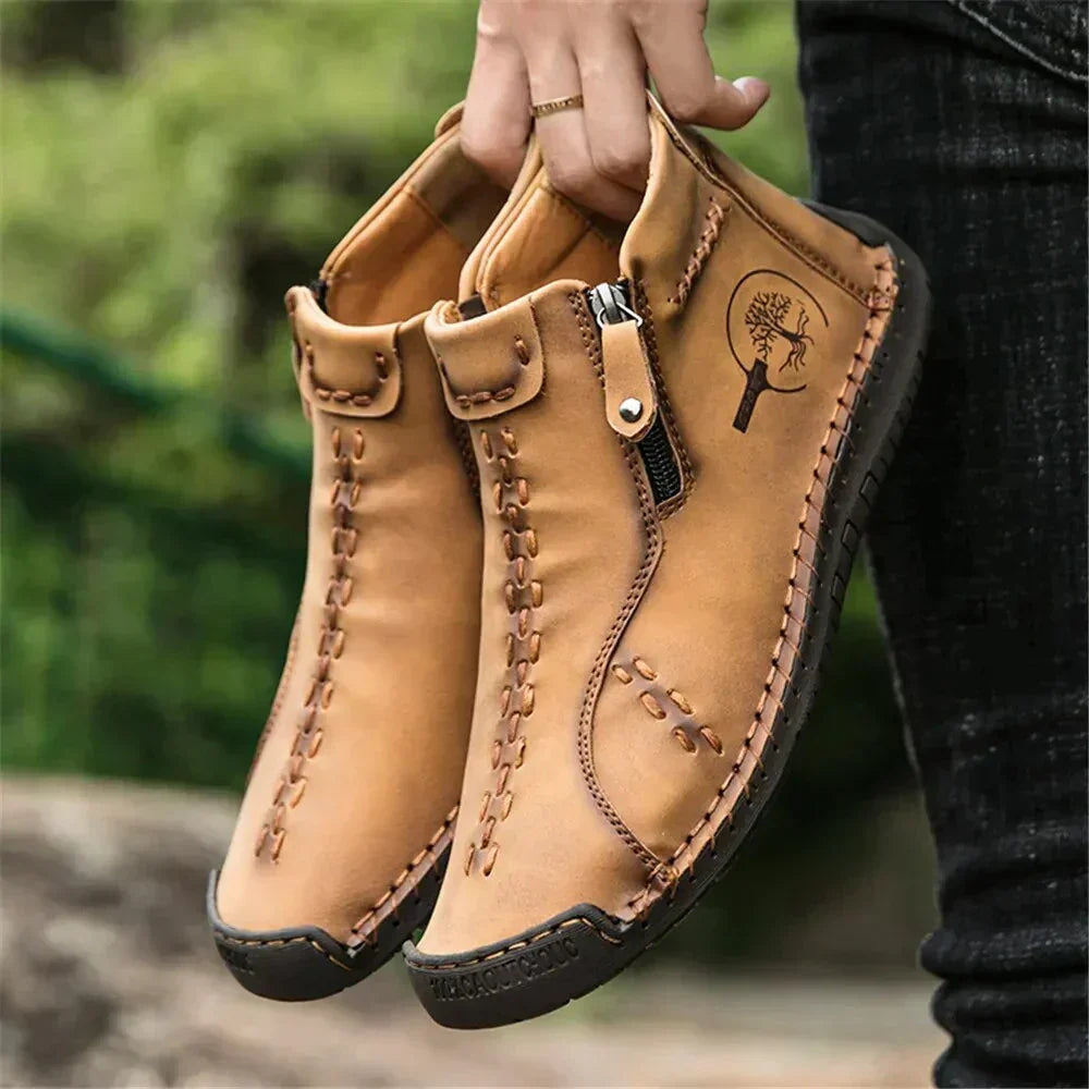 Brandon - Bequeme Lederstiefel für Männer
